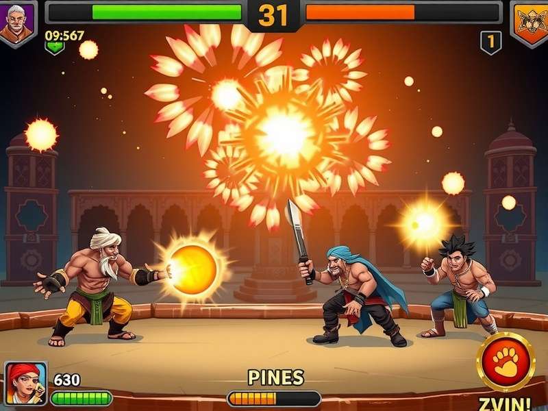 Blast Bashers Indian tournament event with enthusiastic players